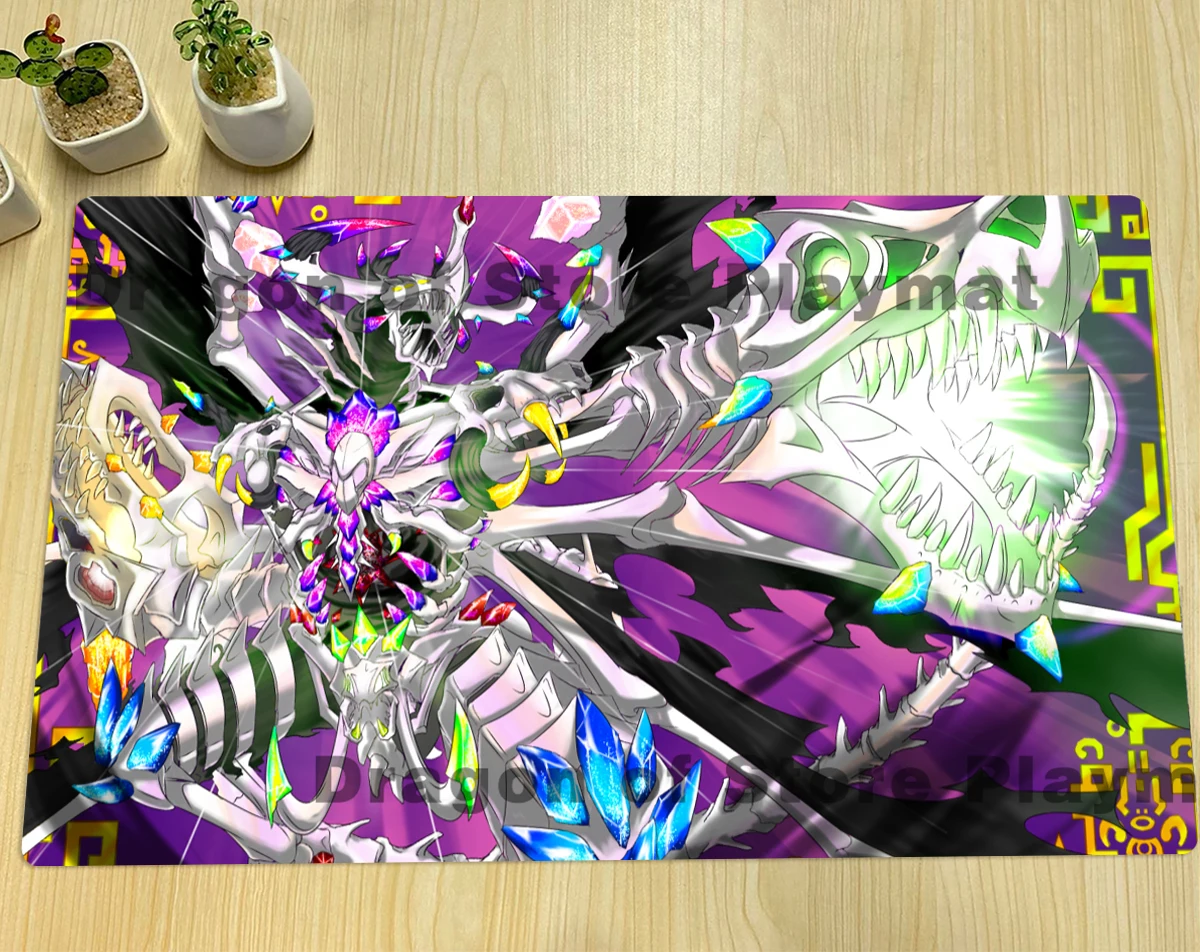 Board Game Yugioh - YuGiOh Playmat Mementoal Tecuhtlica-creazione combinata TCG