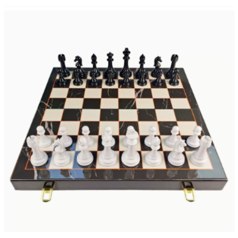 Board Game Box - Set di Scacchi in Legno Massello