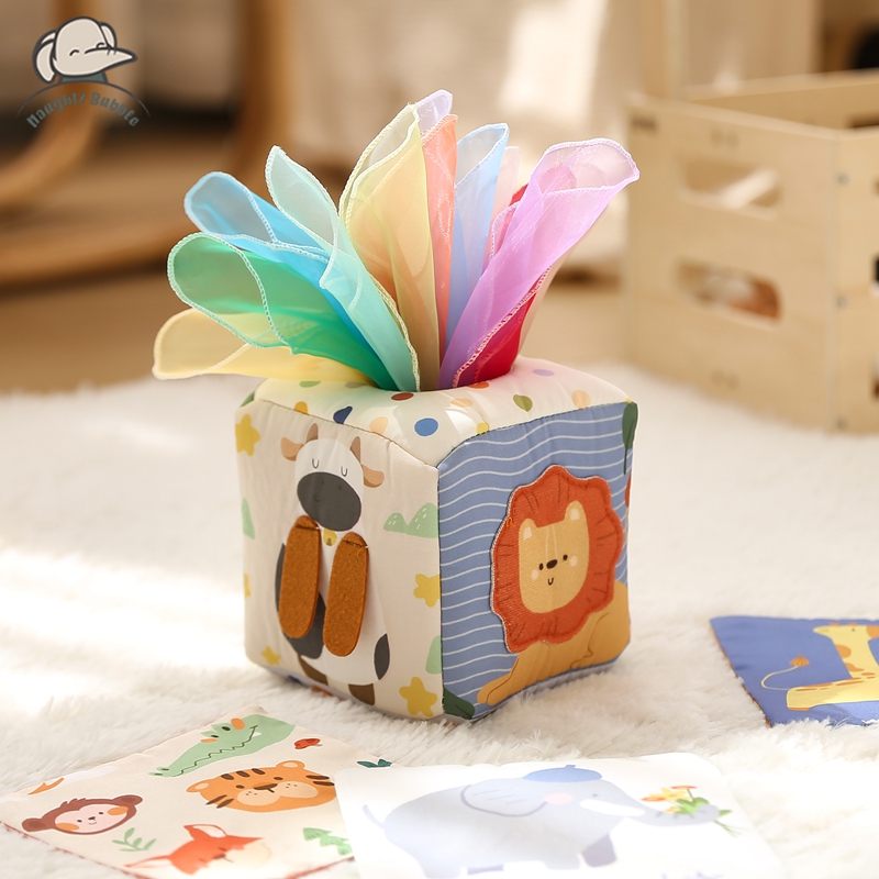 Board Game Box - Giocattoli Montessori Scatola di fazzoletti per