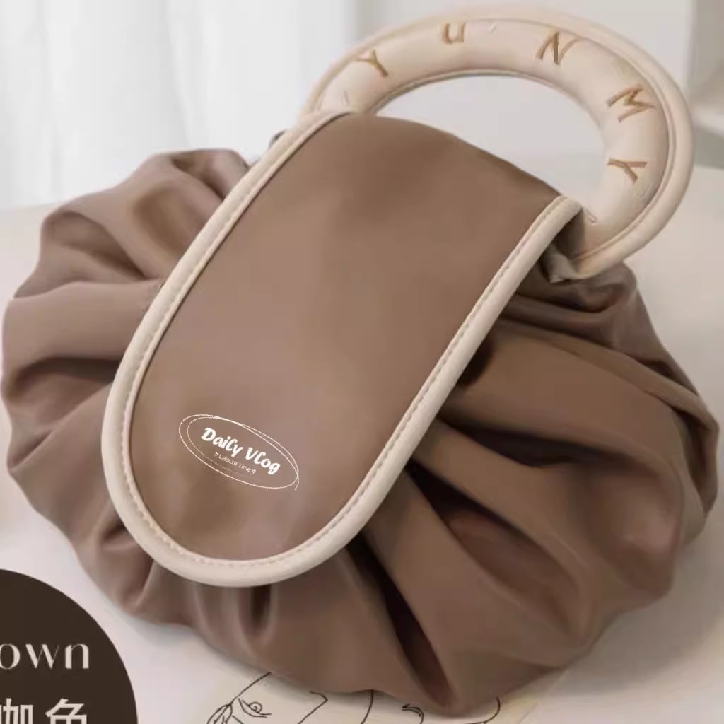 Tile Bag Drawstring - Borsa per cosmetici pigra da donna