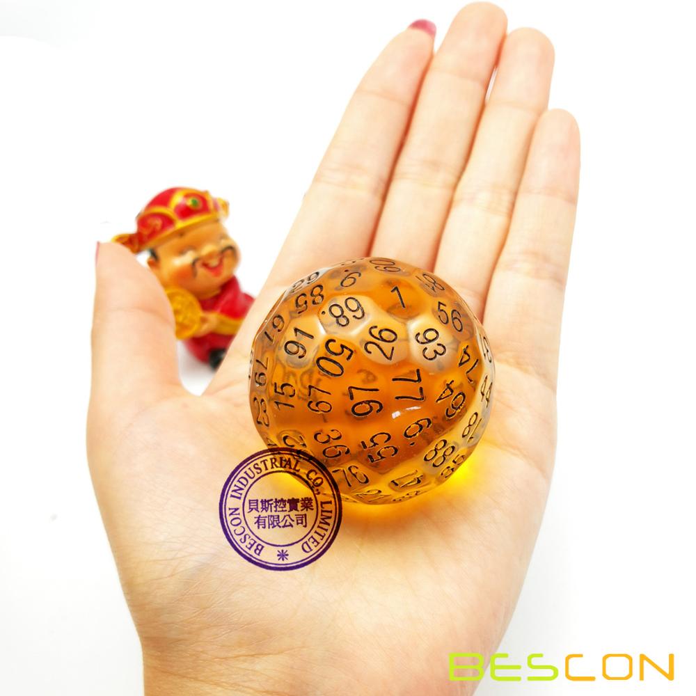Board Game Pandemic - Dadi poliedrici traslucidi Bescon dadi a