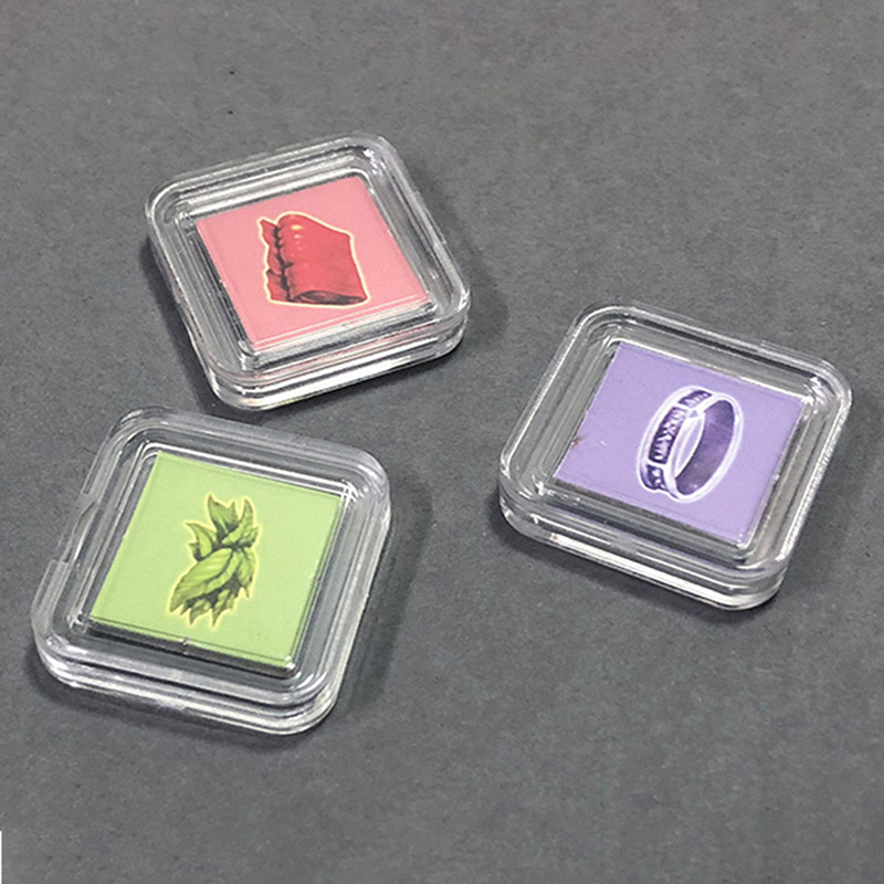 Board Game Verdant - 10 contenitori protettivi quadrati in plastica