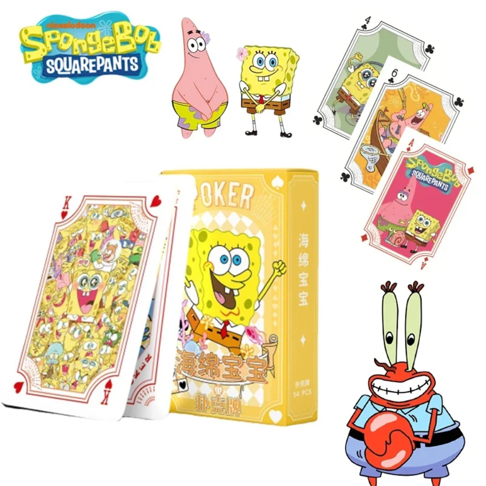 Board Game Box - 54 Fogli/Scatola Carte da Poker Anime