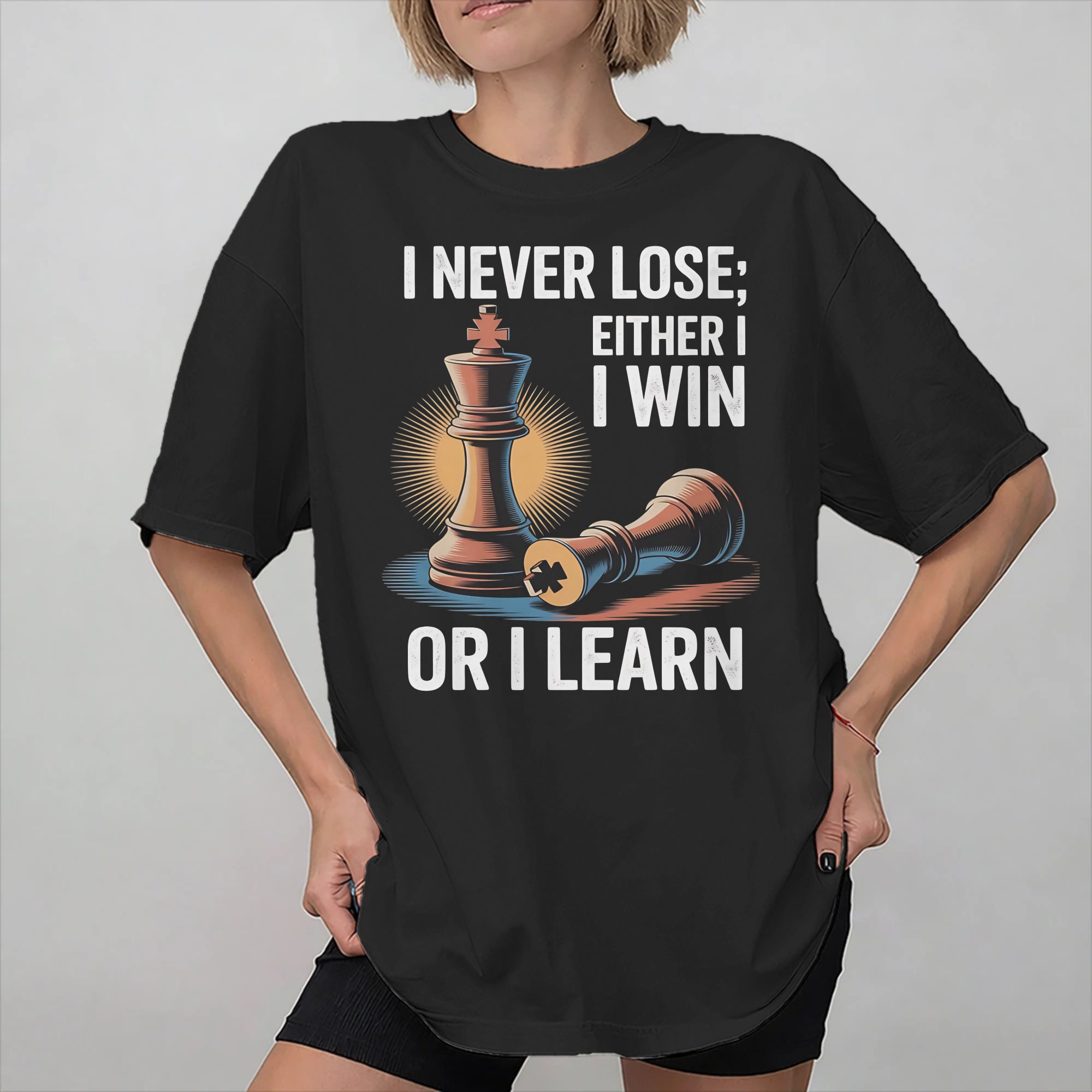 Board Game Or Boardgame - T-shirt Unisex in Cotone con Stampa