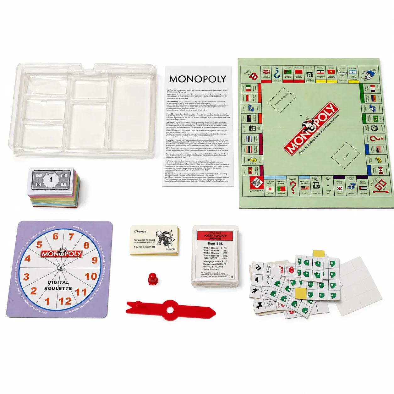 Board Game Monopoli - Gioco da Tavolo Classico Monopoly, Gioco