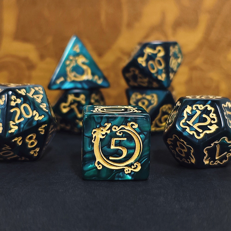Board Game Pandemic - 7 pz DND Dice 7 Pz/set