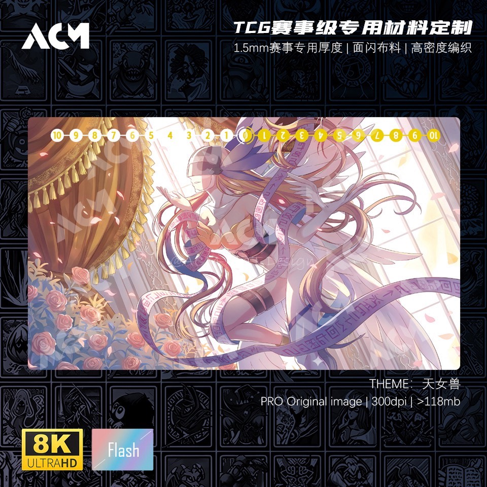 Board Game China - Tappetino da Gioco Personalizzato Digimon TCG