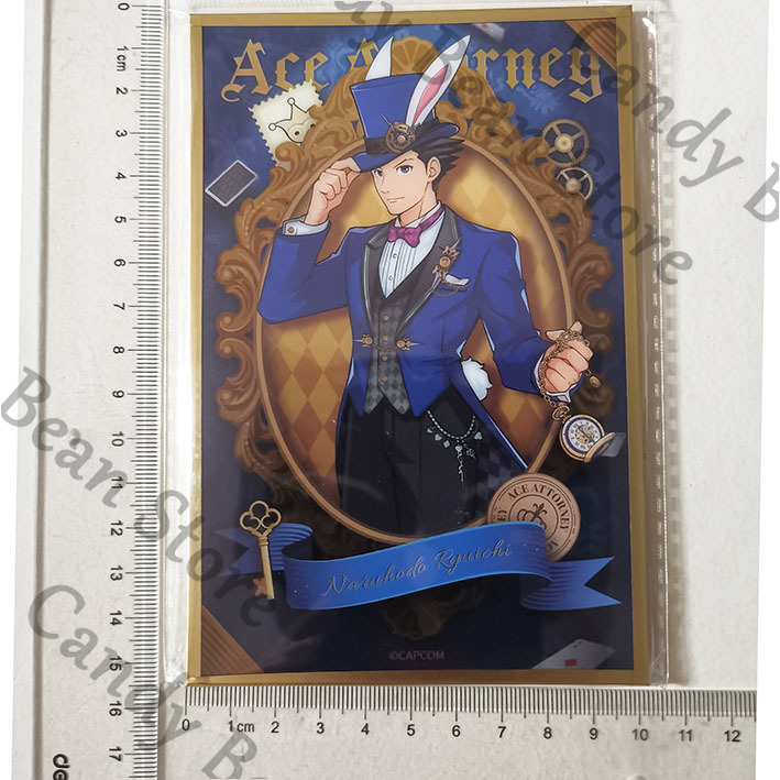 Board Game Illustration - Ace Attorney Genuino Anime Phoenix Wright