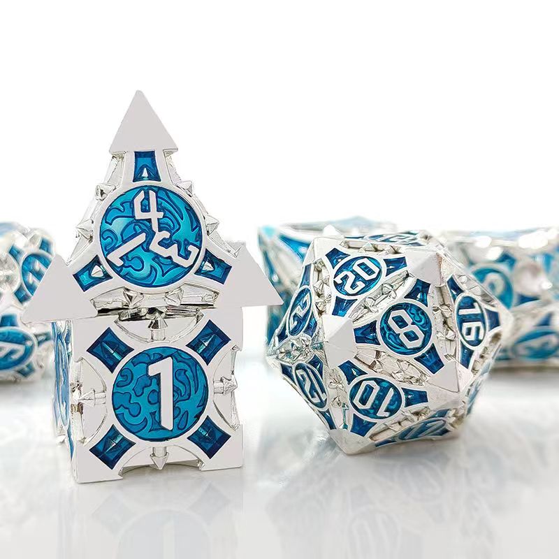 7 pz Cosplay D4-D20 DND ottone - Board Game Pandemic recensione e prezzo