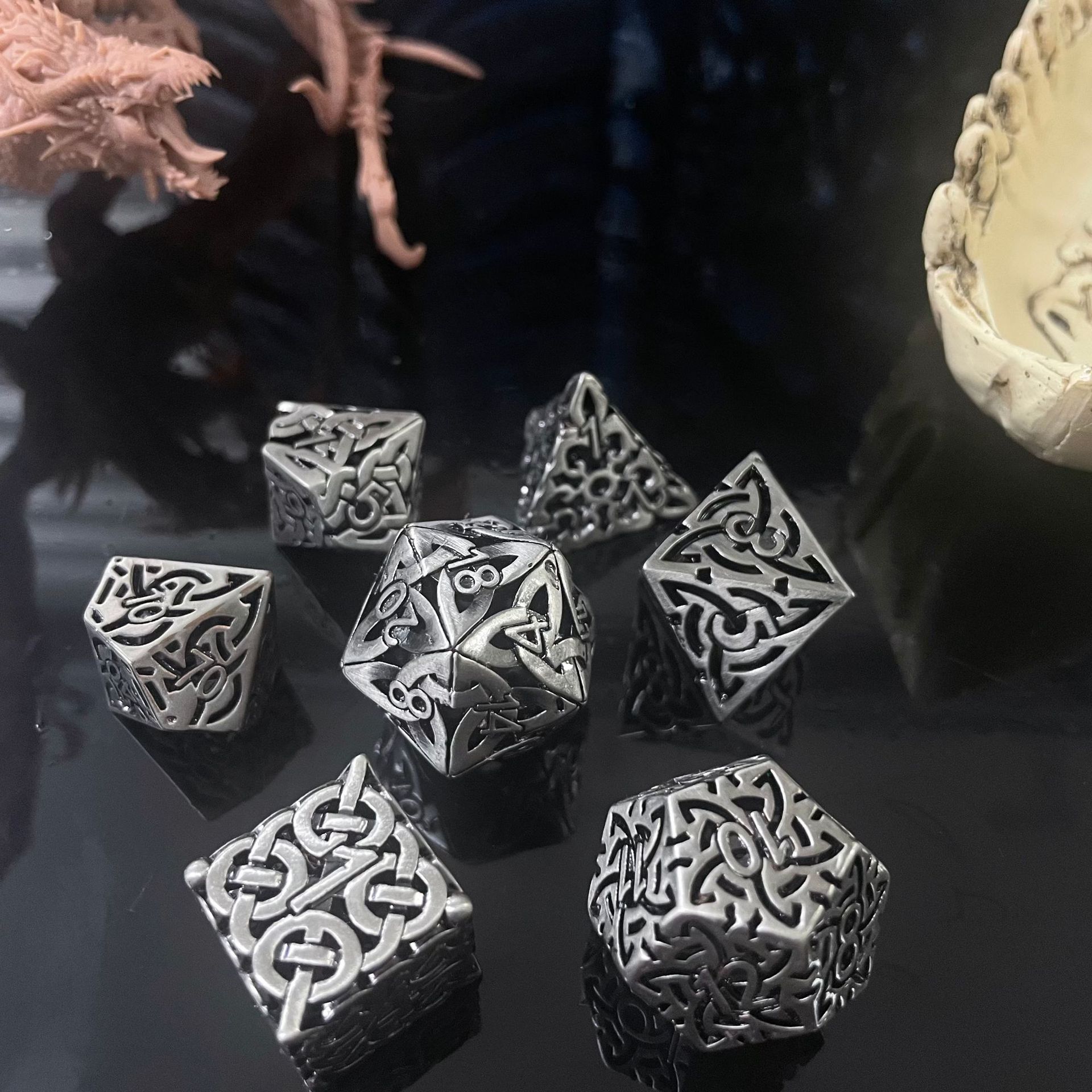 7 pz Cosplay D4-D20 DND ottone - Board Game Pandemic recensione e prezzo