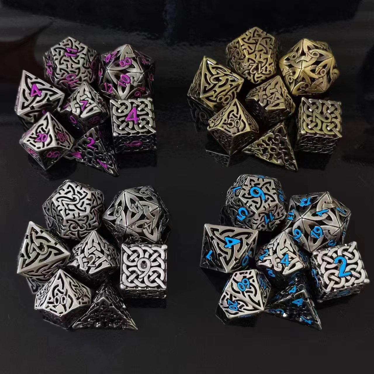 7 pz Cosplay D4-D20 DND ottone - Board Game Pandemic recensione e prezzo