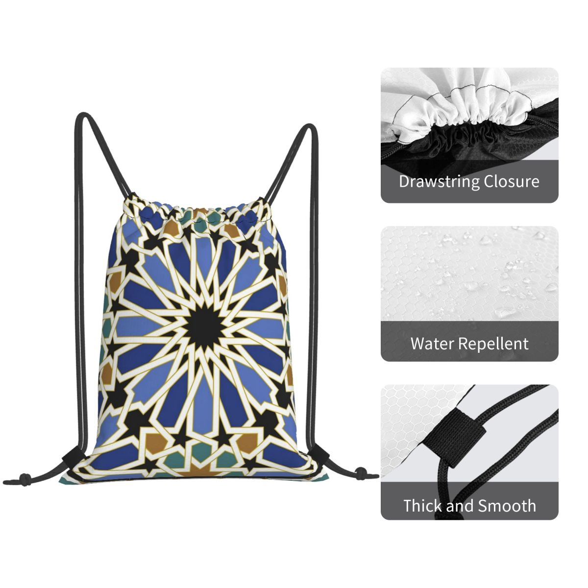 Zaini Arabi I Multifunzione co - Tile Bag Drawstring recensione e prezzo