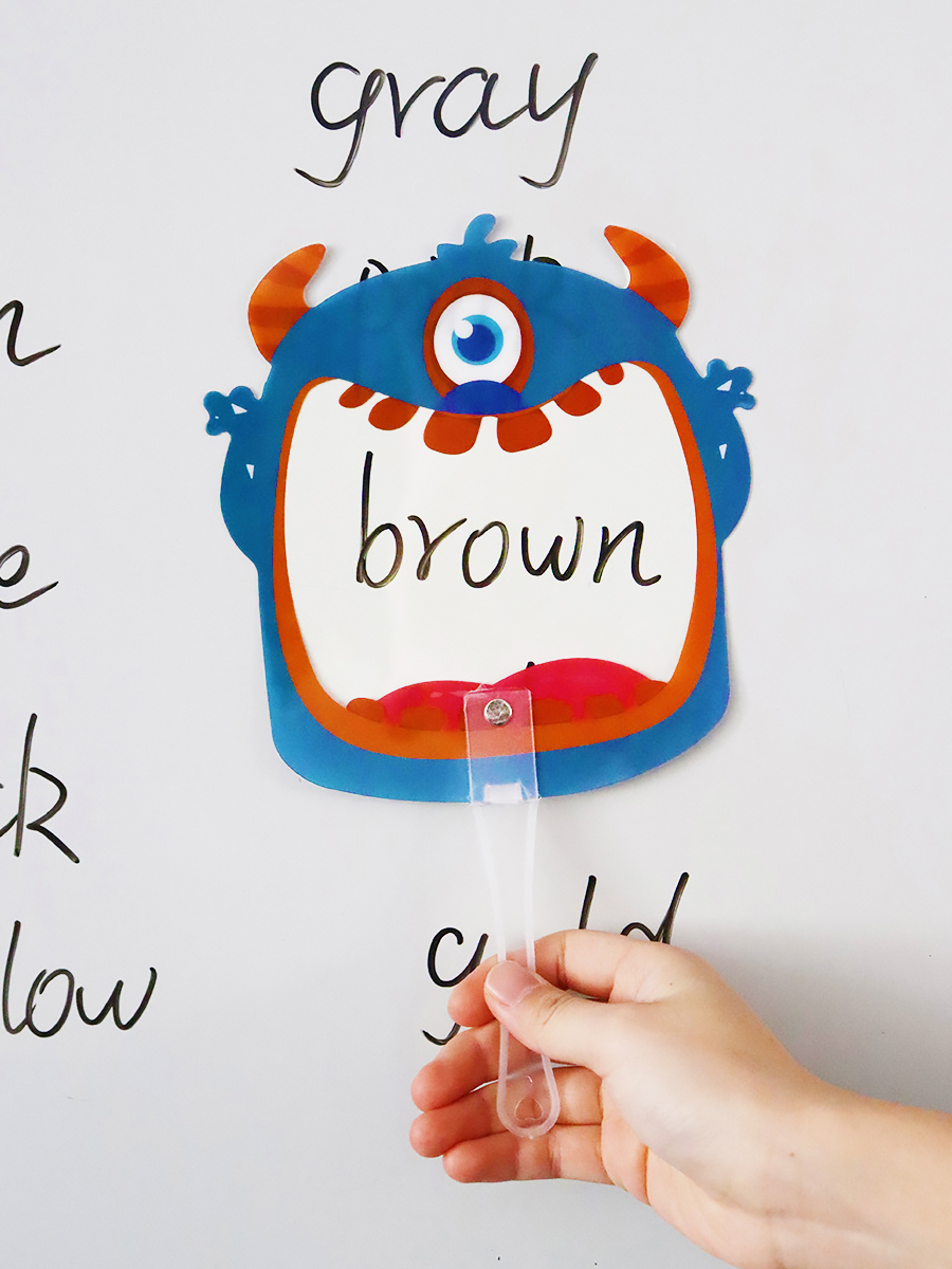 3 pz/set Cartoon Word Swatter  - Board Game Monster recensione e prezzo