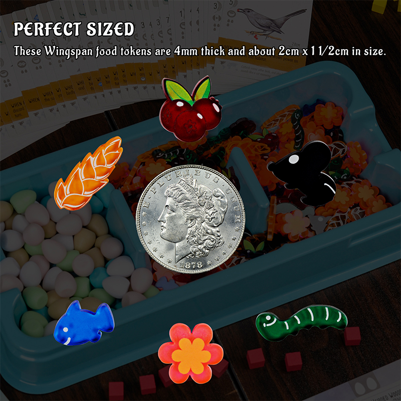 Gettoni per risorse alimentari - Board Game Illustration recensione e prezzo