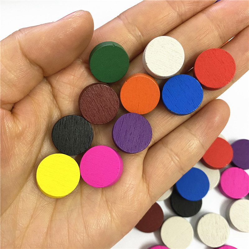 50 pezzi 15*5MM 11 colori disc - Board Game Illustration recensione e prezzo