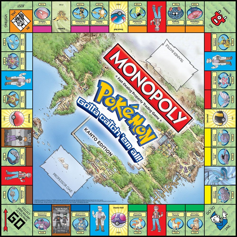 MONOPOLY Pokemon Gioco da tavo - Board Game Monopoli recensione e prezzo