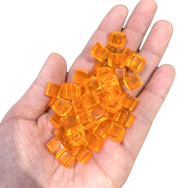 100 pz/set 8mm Trasparente Cub - Board Game Illustration recensione e prezzo