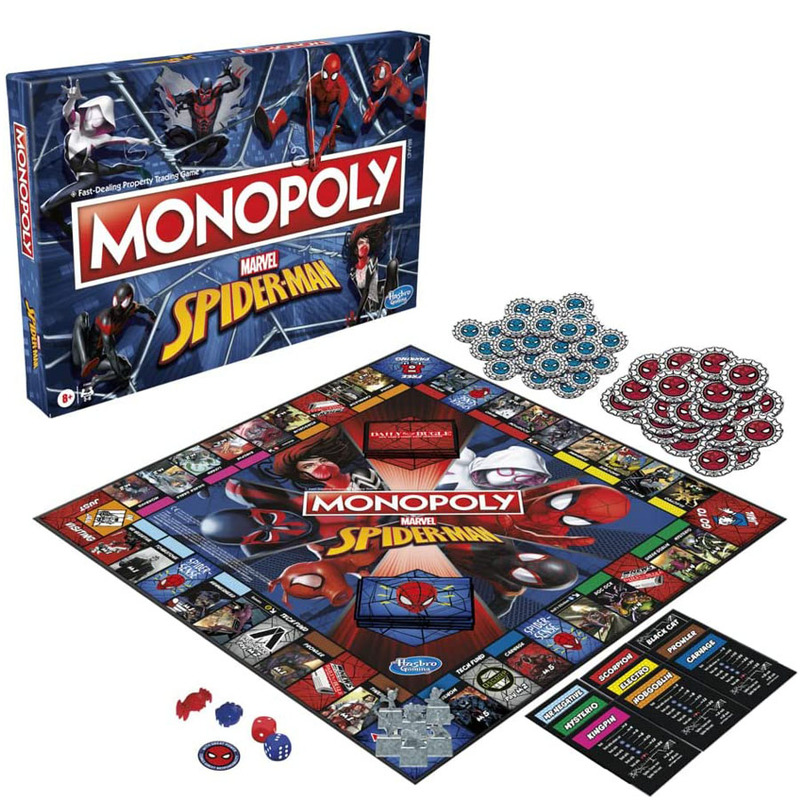 Marvel Spider-Man Monopoly Gio - Board Game Monopoli recensione e prezzo