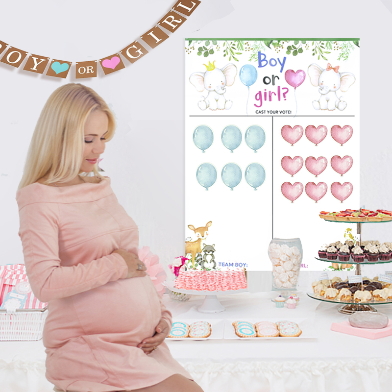 1 set Gender Reveal Gioco Vota - Board Game Or Boardgame recensione e prezzo