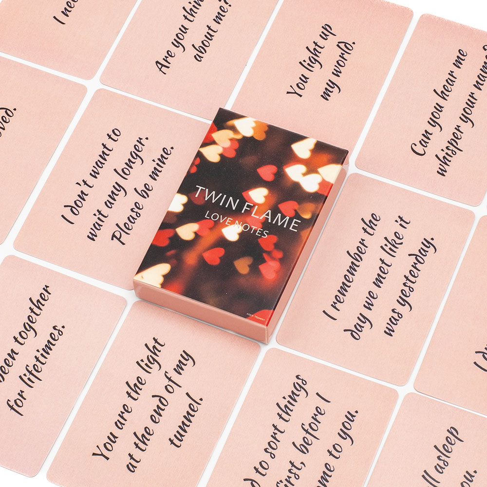 Twin Flame Love Notes Carte Or - Board Game List recensione e prezzo