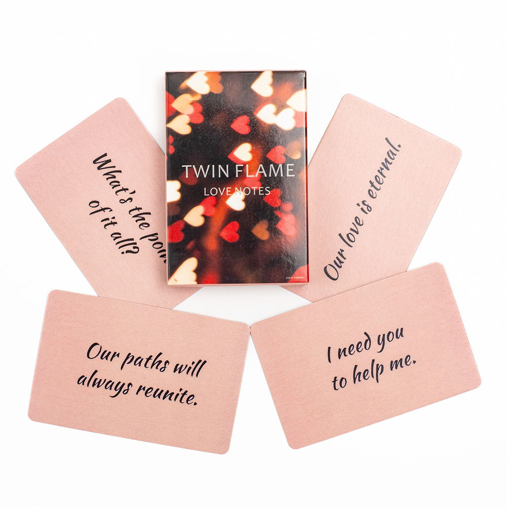 Twin Flame Love Notes Carte Or - Board Game List recensione e prezzo