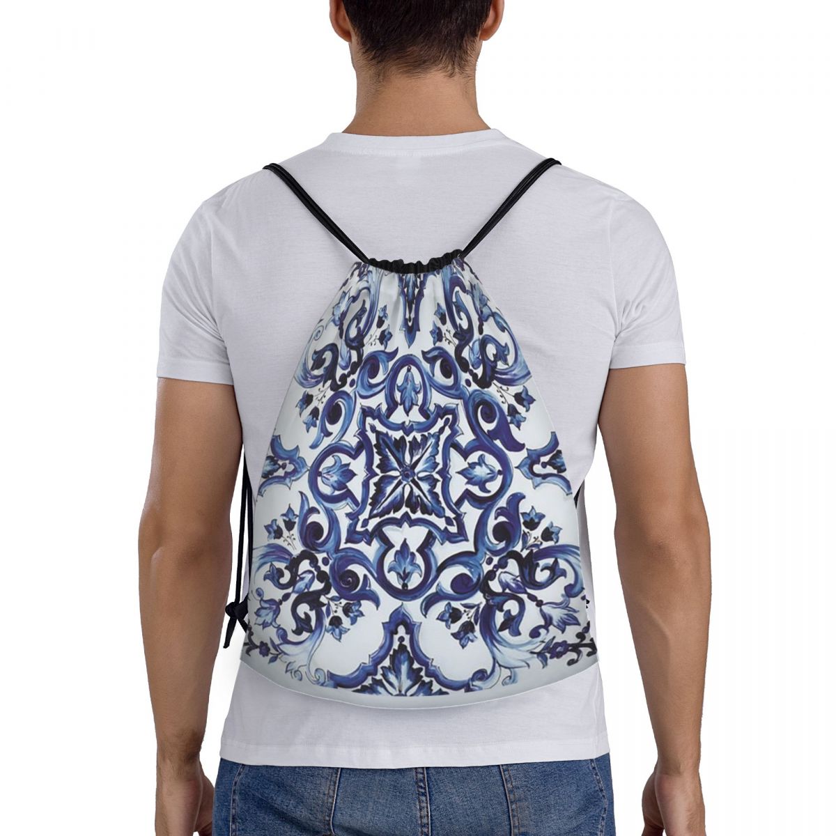 Zaini con motivo floreale orna - Tile Bag Drawstring recensione e prezzo