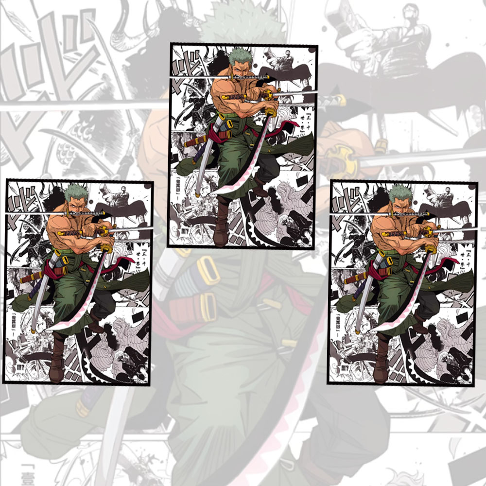60PCS 66x91mm One Piece Anime  - Board Game Illustration recensione e prezzo