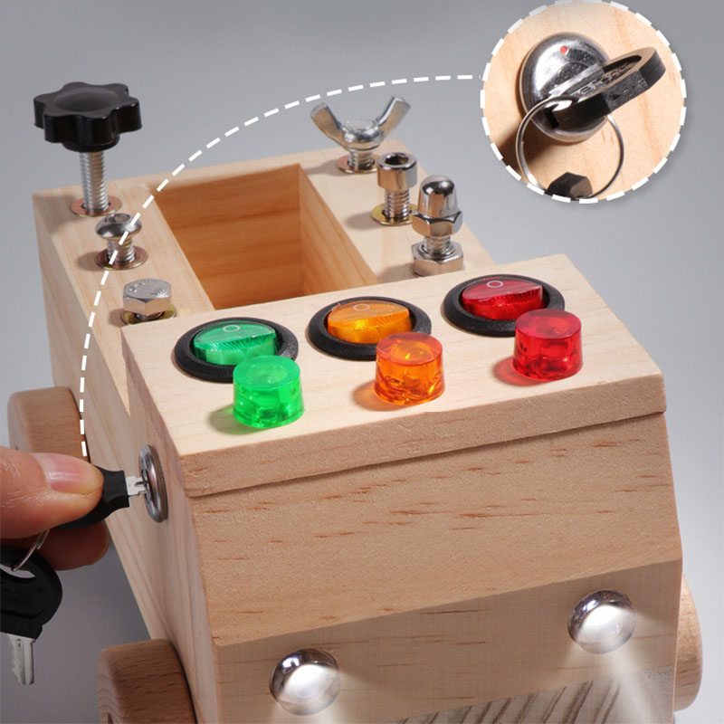 Legno Montessori Occupato Bord - Board Game Box recensione e prezzo