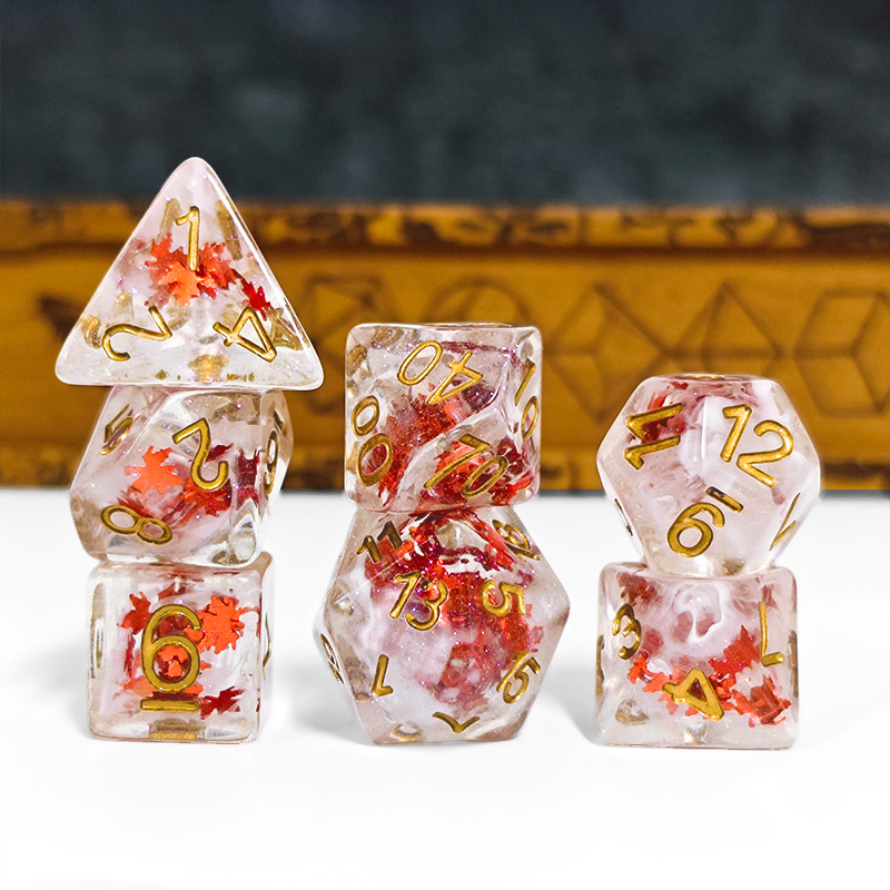 7PCS DND Dadi Resina Trasparen - Board Game Pandemic recensione e prezzo