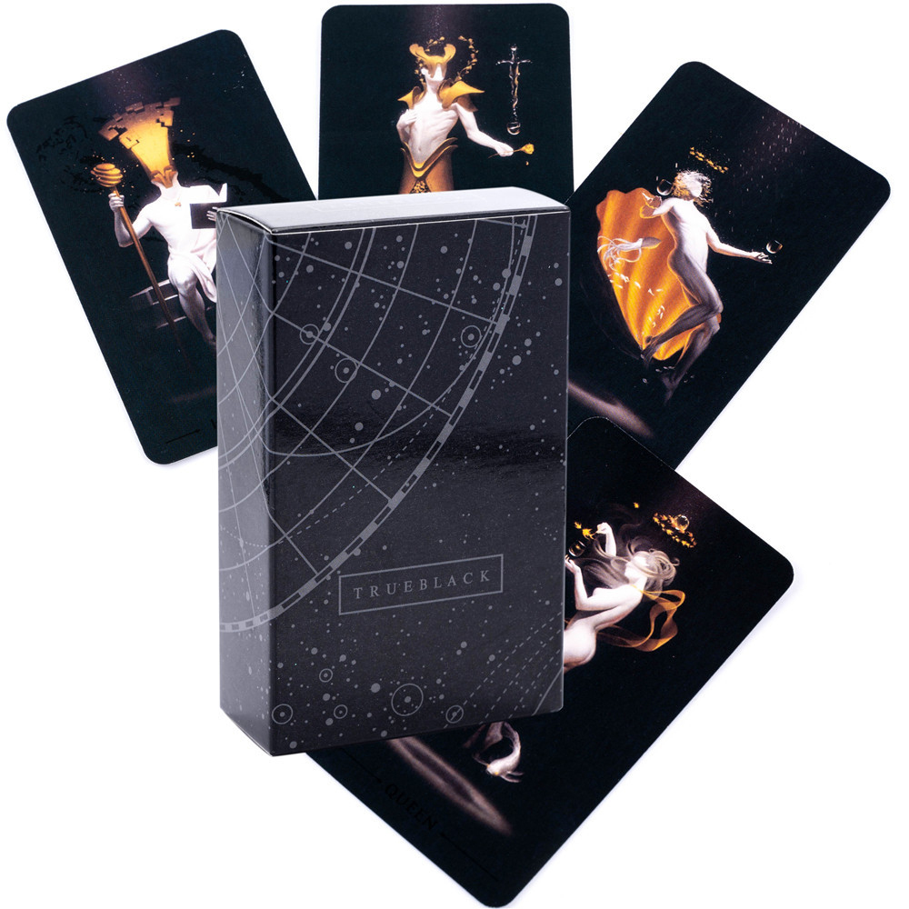 Veri carte dei tarocchi neri S - Board Game List recensione e prezzo