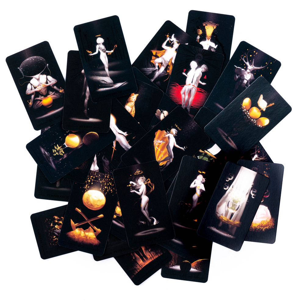 Veri carte dei tarocchi neri S - Board Game List recensione e prezzo