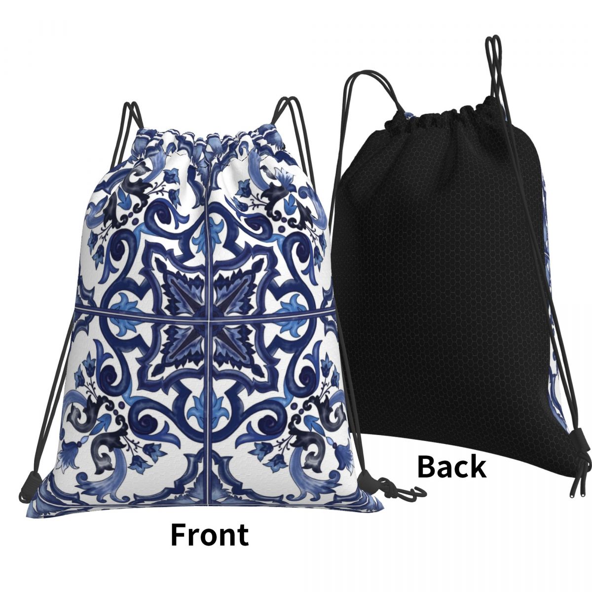 Zaini con motivo floreale orna - Tile Bag Drawstring recensione e prezzo