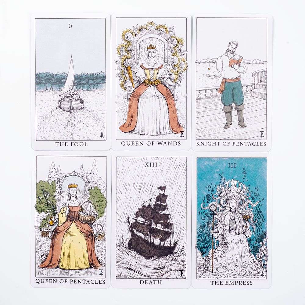 Mazzo di tarocchi Tempest a te - Board Game Illustration recensione e prezzo